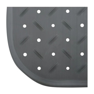 Tapis Fond de baignoire antidérapant Caoutchouc CLASS Gris MSV