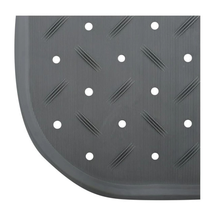 Tapis Fond de baignoire antidérapant Caoutchouc CLASS Gris MSV