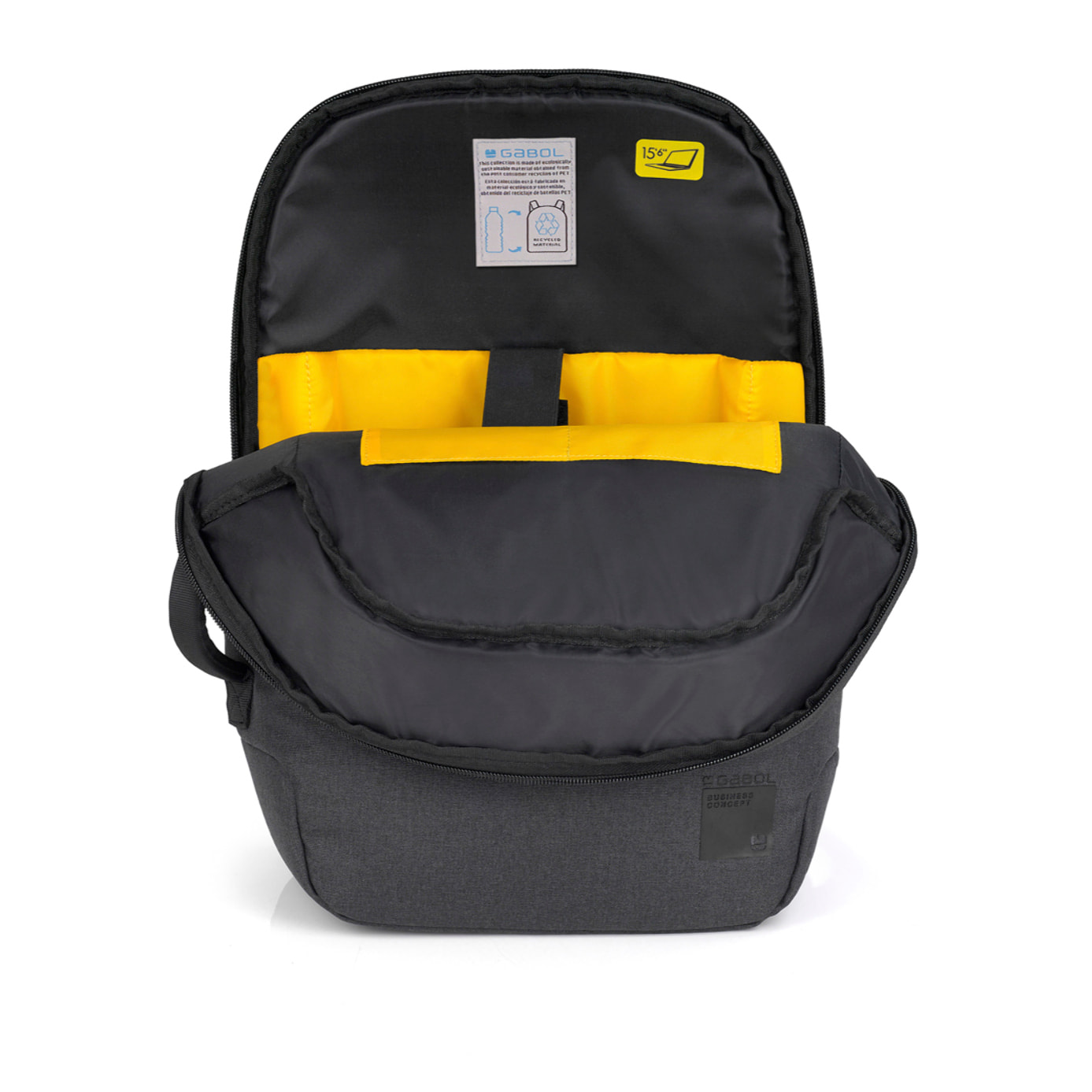 Mochila para portátil Level con material reciclado impermeable