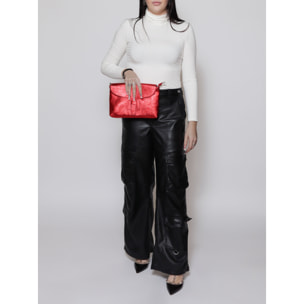 Pochette da donna In Vera pelle Made in Italy 26x19x3 cm