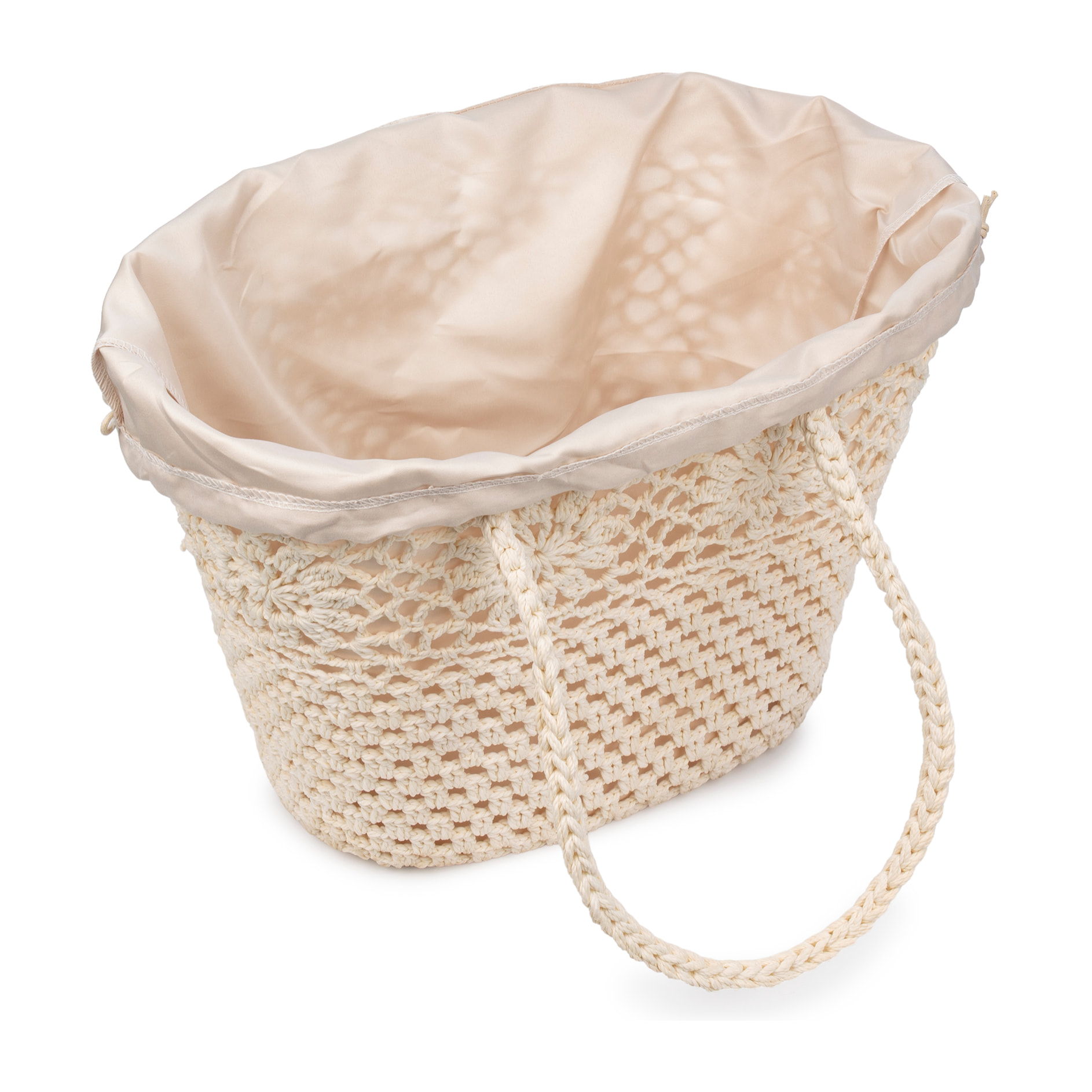 Zerba borsa a spalla donna. Realizzato in cotone.