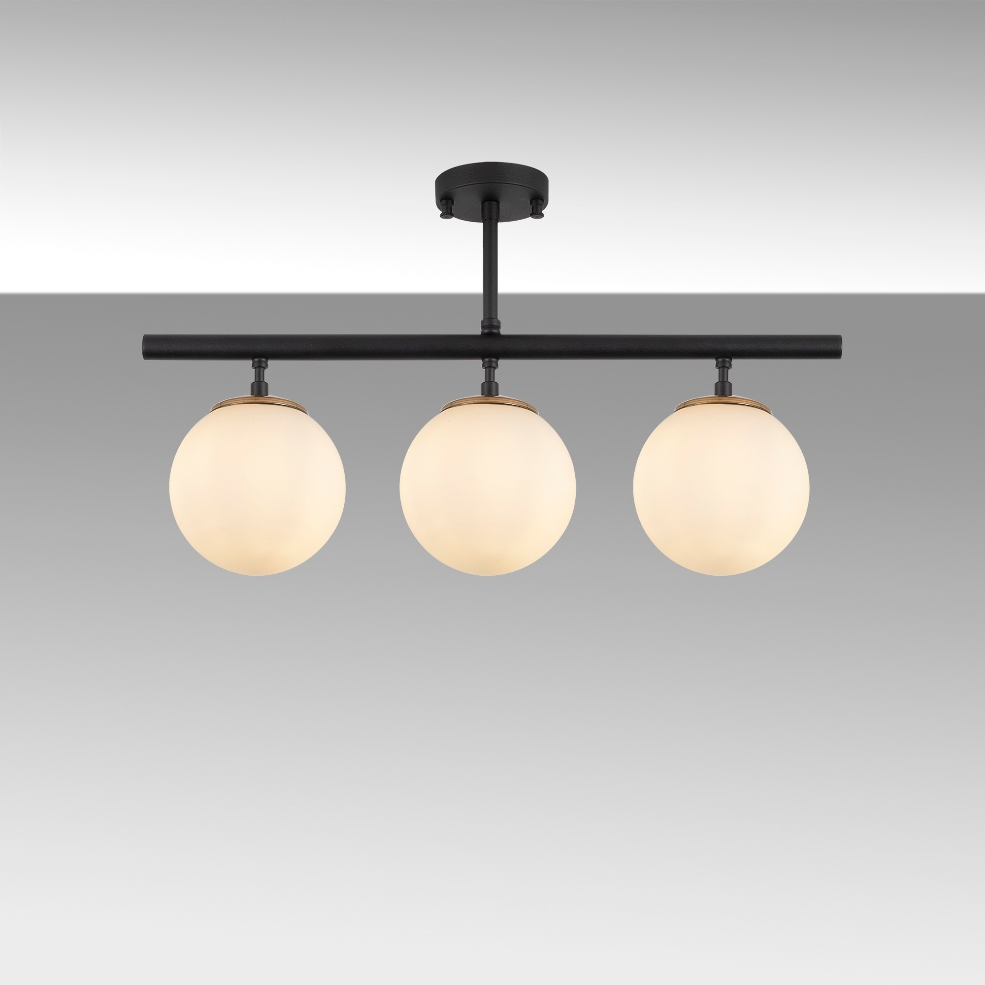 Lámpara de techo - Negro, 60x15 x37