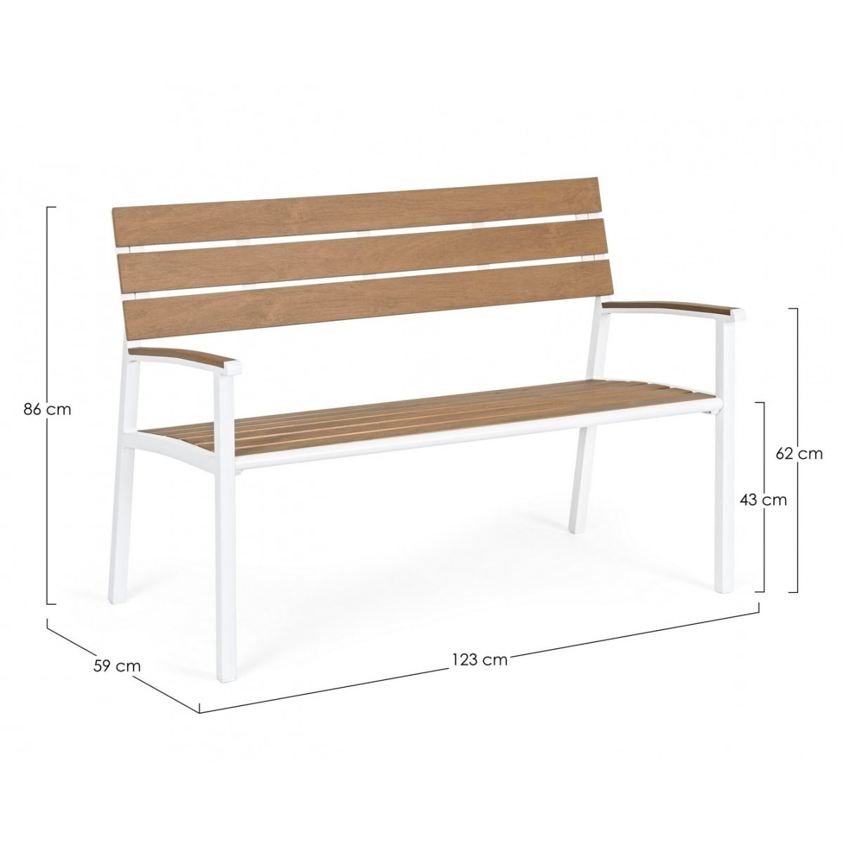 Panchina ISAK gambe bianche