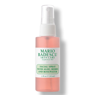 Facial Spray with Aloe, Herbs & Rosewater - Spray visage à l'aloe vera, plantes aromatiques et eau de rose 59 ml
