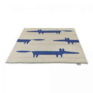 Tapis enfant fait à la main en laine RAIL
