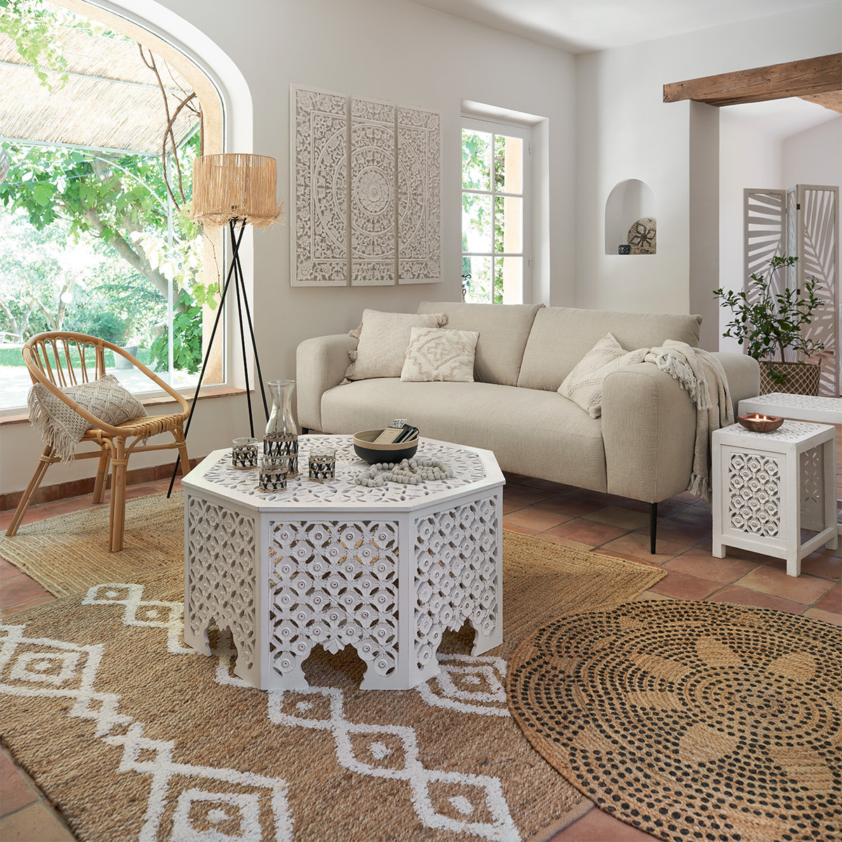 Bougie parfumée "Paola" - douceur de lin - 150g