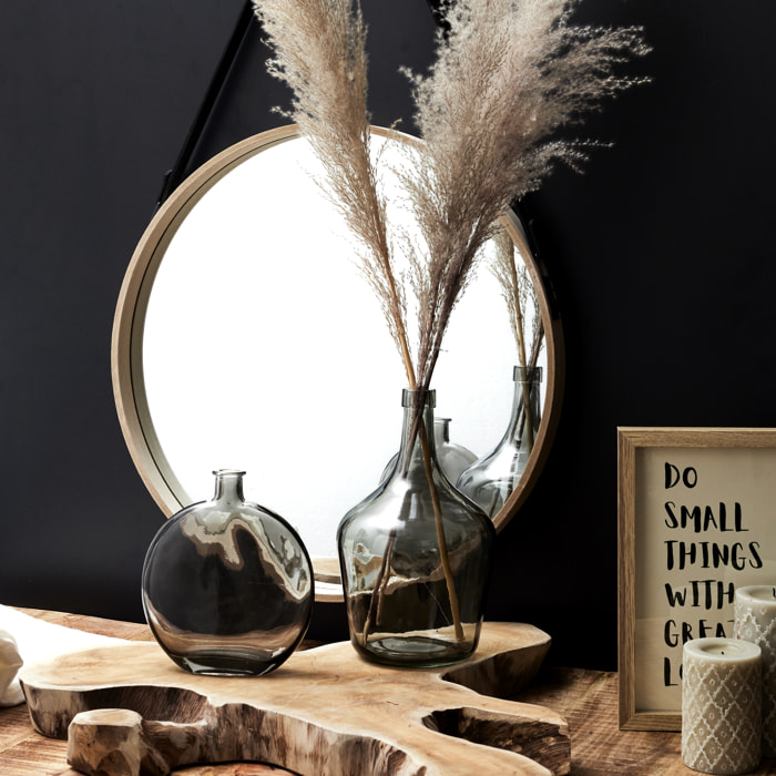 Lot De 2 Vases Verre Bonbonne