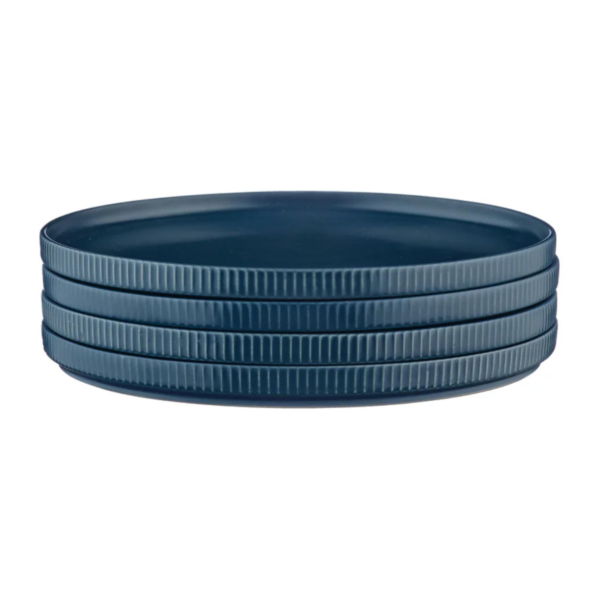 Assiette SCANDI Ø21,5cm - 4 pièces - Marine