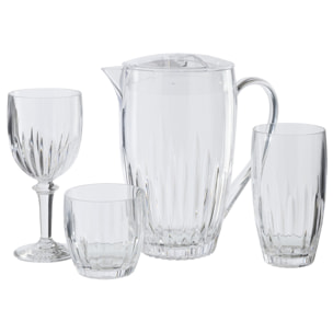 J-line Carafe Acrylique - plastique - transparent