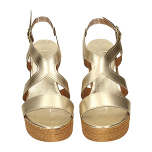 Sandali Donna Tata Italia Dorato