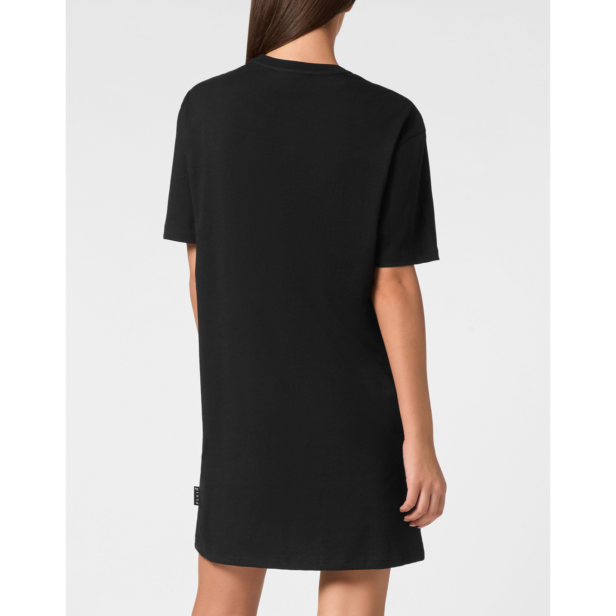 PHILIPP PLEIN T-Shirt Dress Short ICONIC PLEIN