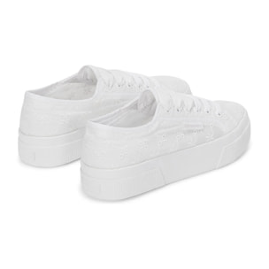 Superga - Scarpe da donna Donna Bianco - 2740 FLOWER SANGALLO