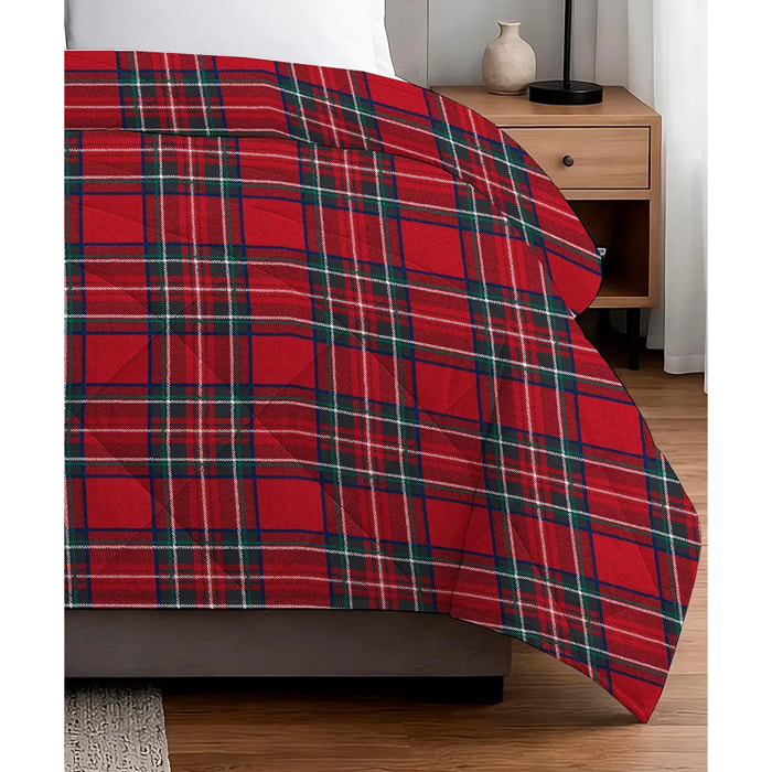 Trapunta invernale Kilt 300 grammi/mq in cotone e poliestere