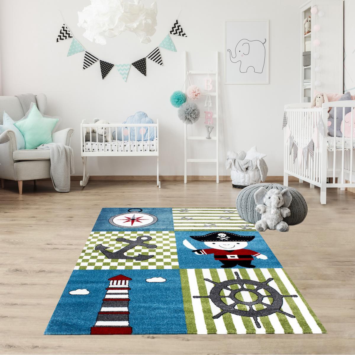 Tapis enfant tissé LUCE