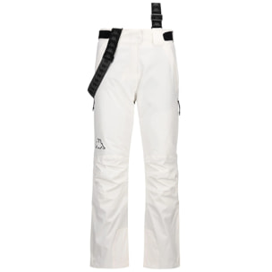 Kappa - Pantaloni Uomo Bianco - 8Cento 864