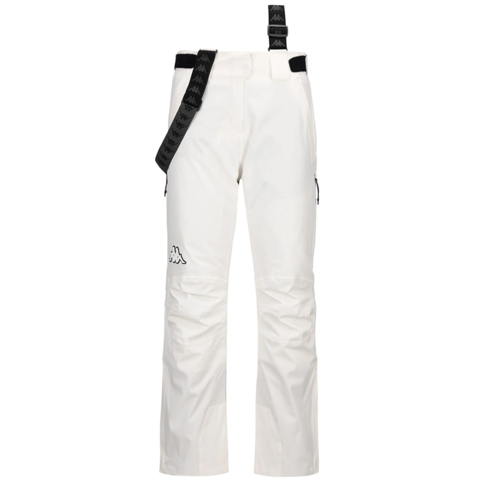 Kappa - Pantaloni Uomo Bianco - 8Cento 864