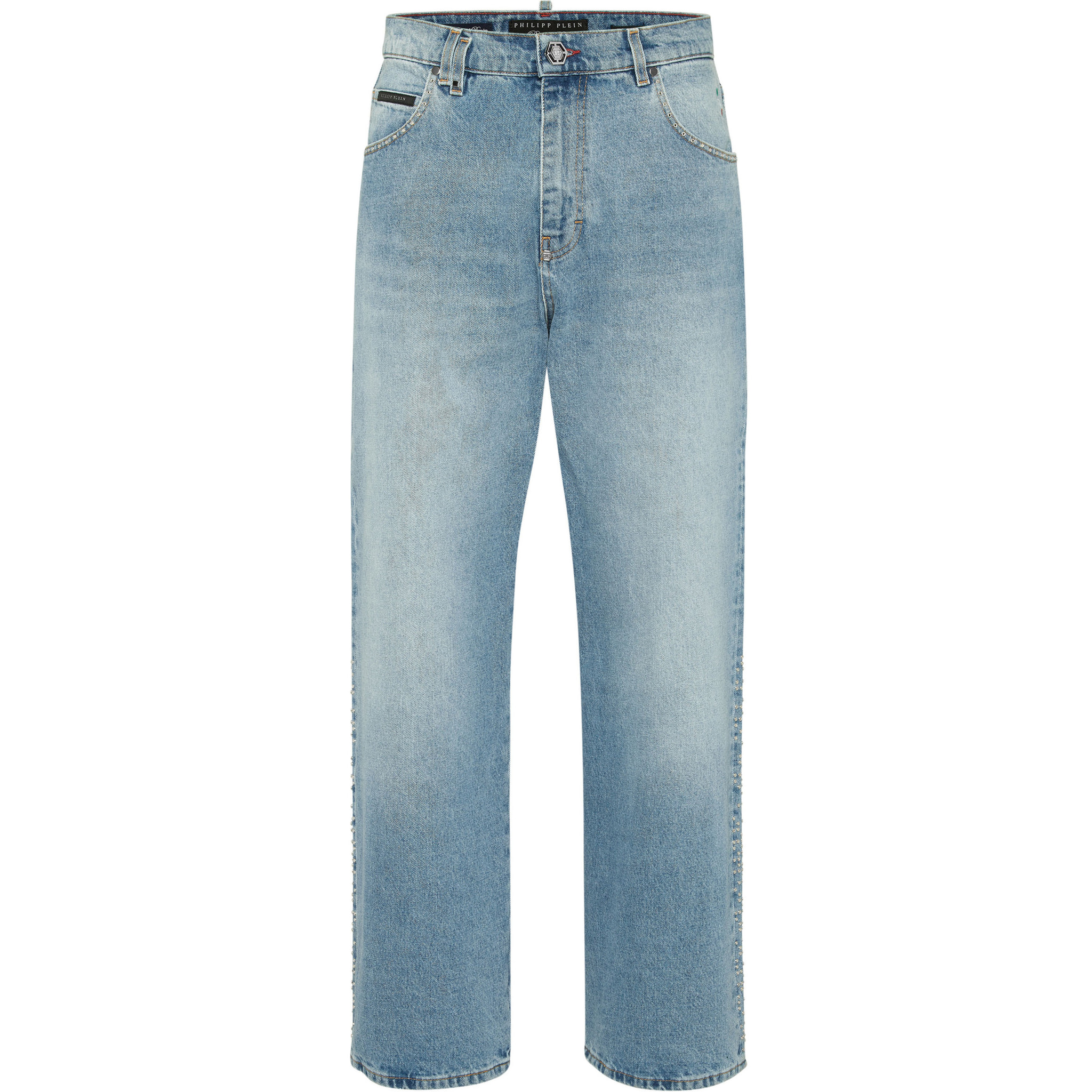 PHILIPP PLEIN Pantalones cortos vaqueros