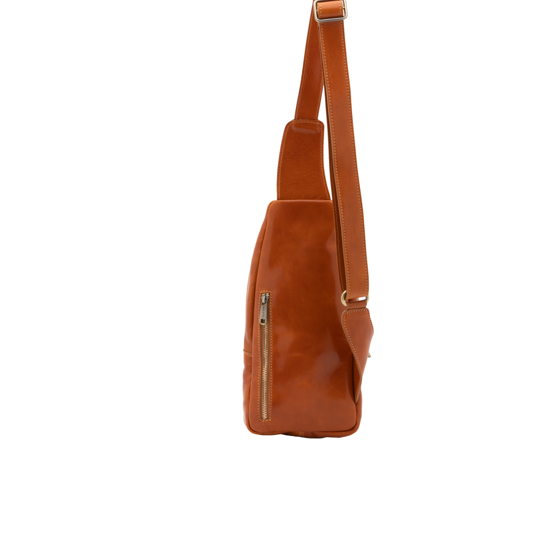 Borsa a tracolla  da uomo In Vera pelle Made in Italy 35x16x5 cm