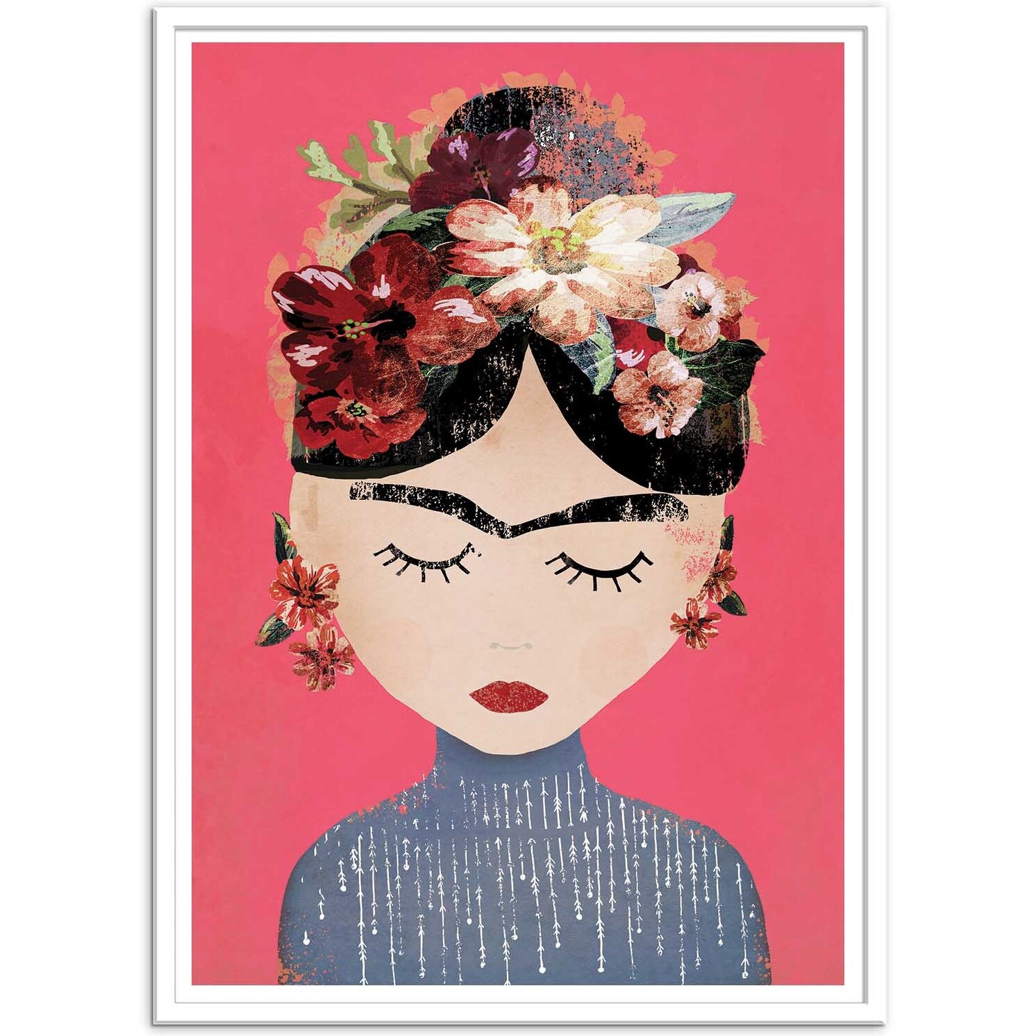 Affiche - Frida Pink Version - Treechild