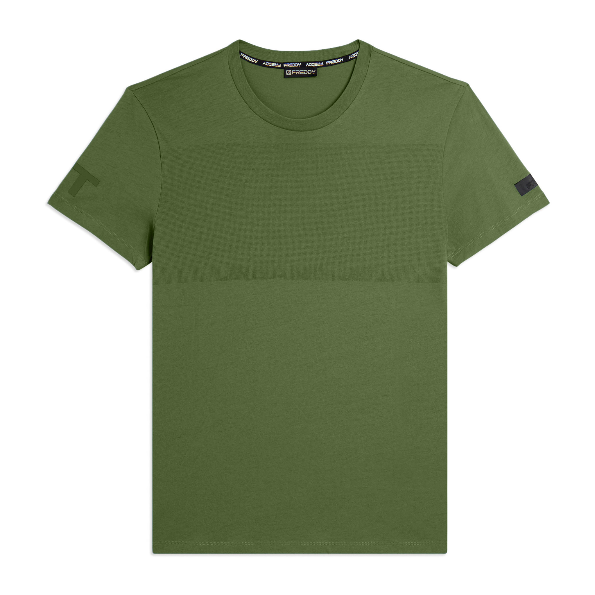 T-shirt Regular con Stampa Urban Tech