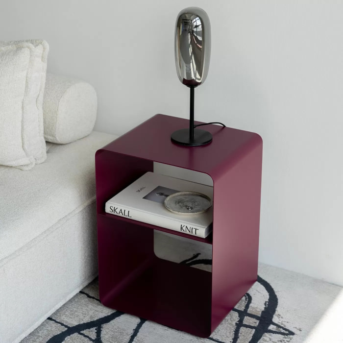 Table d'appoint Lounge violette Kare Design