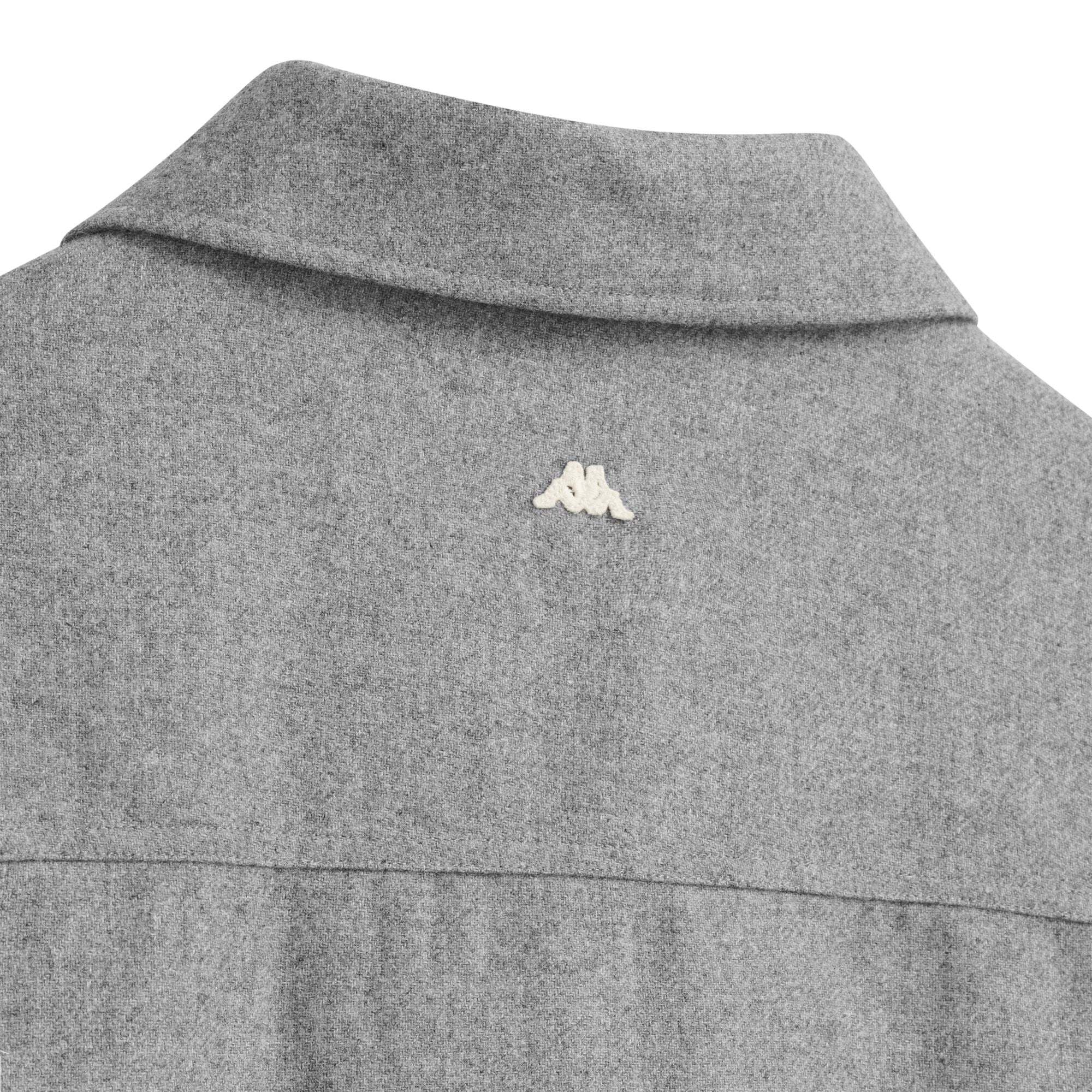 Kappa - Overshirt Uomo Grigio - Robe Giovani Bomako