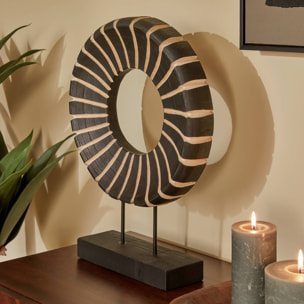Objet déco Nyero H.47cm noir