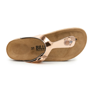 SANDALO CON ZEPPA BILLOWY ROSA