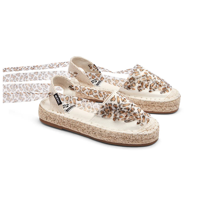 Alpargatas Niña Básicos Lazo Leopardo