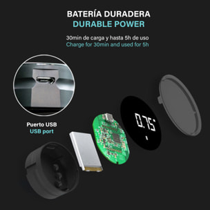 Dumbbell intelligenti da 1Kg, con applicazione di registrazione. Strumento di fitness intelligente.