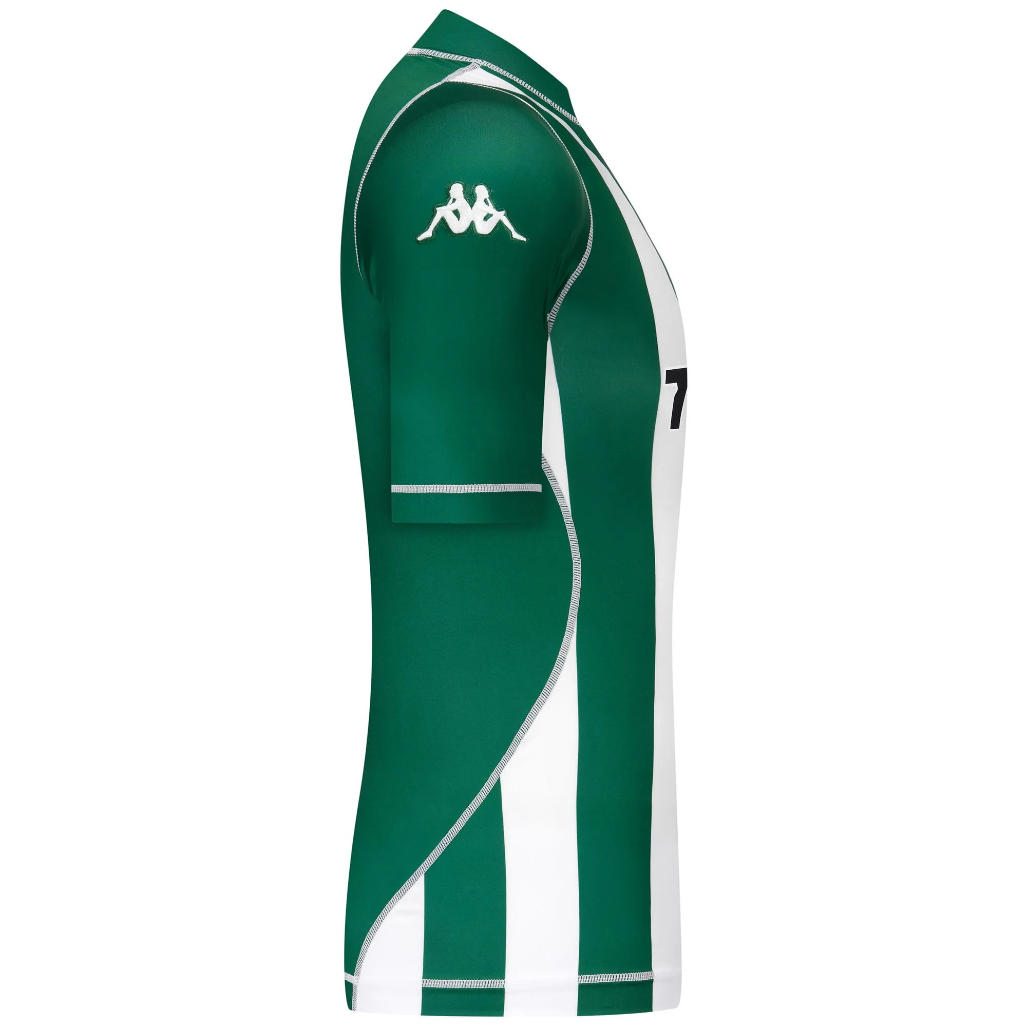 Kappa - Camisetas de juego Hombre Verde - Kombat Xxv Red Star