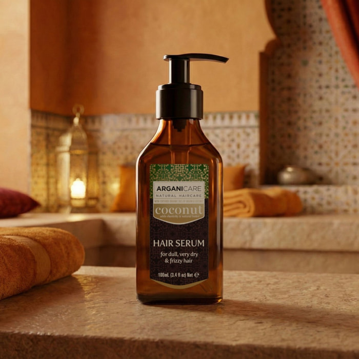 Huile de Coco - Sérum Ultra-Nourrissant et Réparateur - Cheveux Ternes, Très Secs & Frisés 100 ml