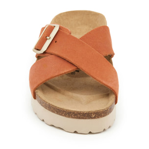 SANDALO CON ZEPPA BILLOWY ARANCIO