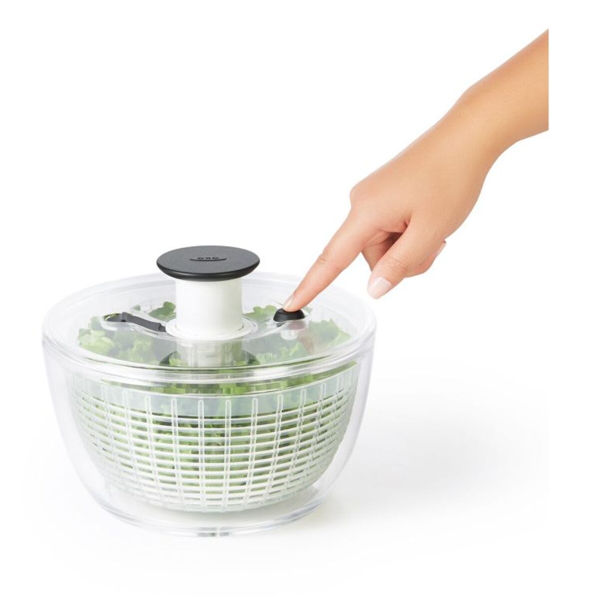 Essoreuse à salade OXO GOOD GRIPS a salade 21 cm transparente