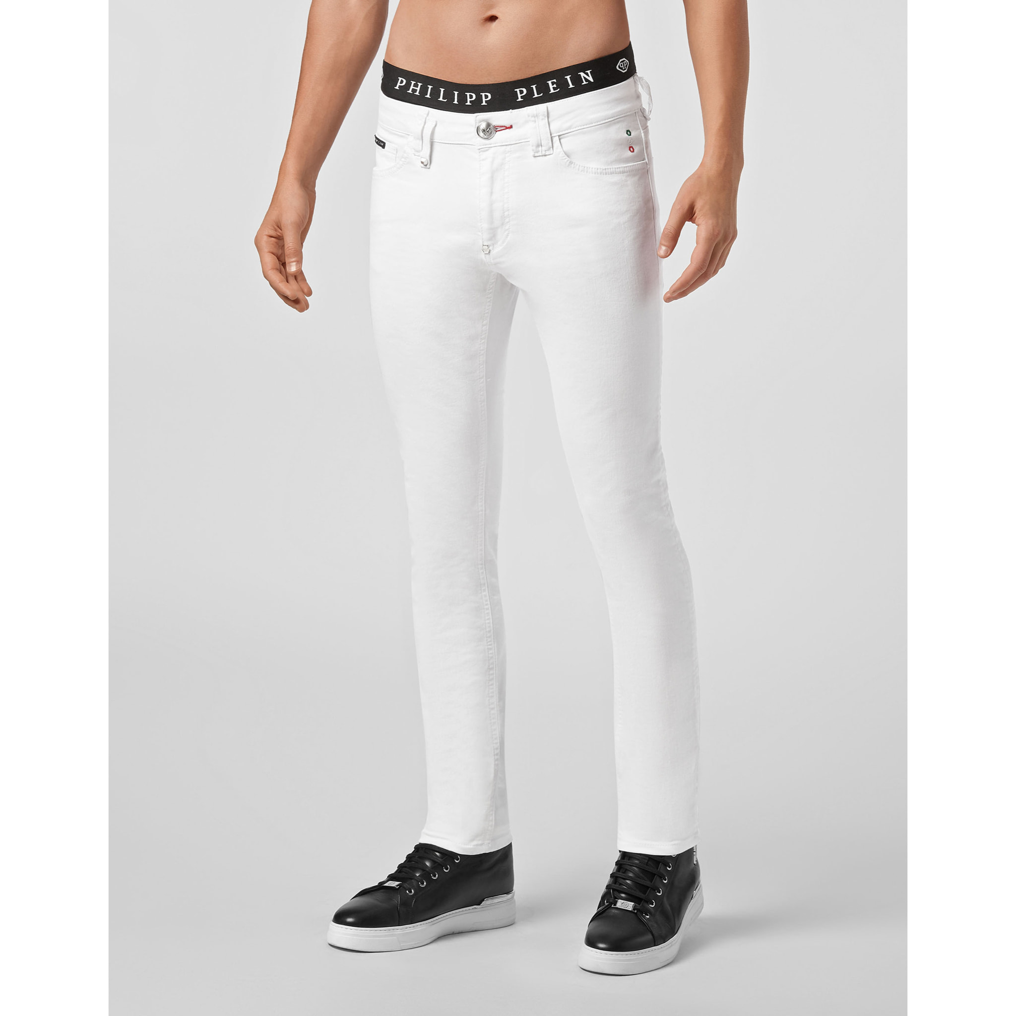 PHILIPP PLEIN Vaqueros de corte recto