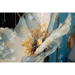 DIPINTO SU TELA LACCATO BLUEY C/CORNICE CM 42X3,5X62