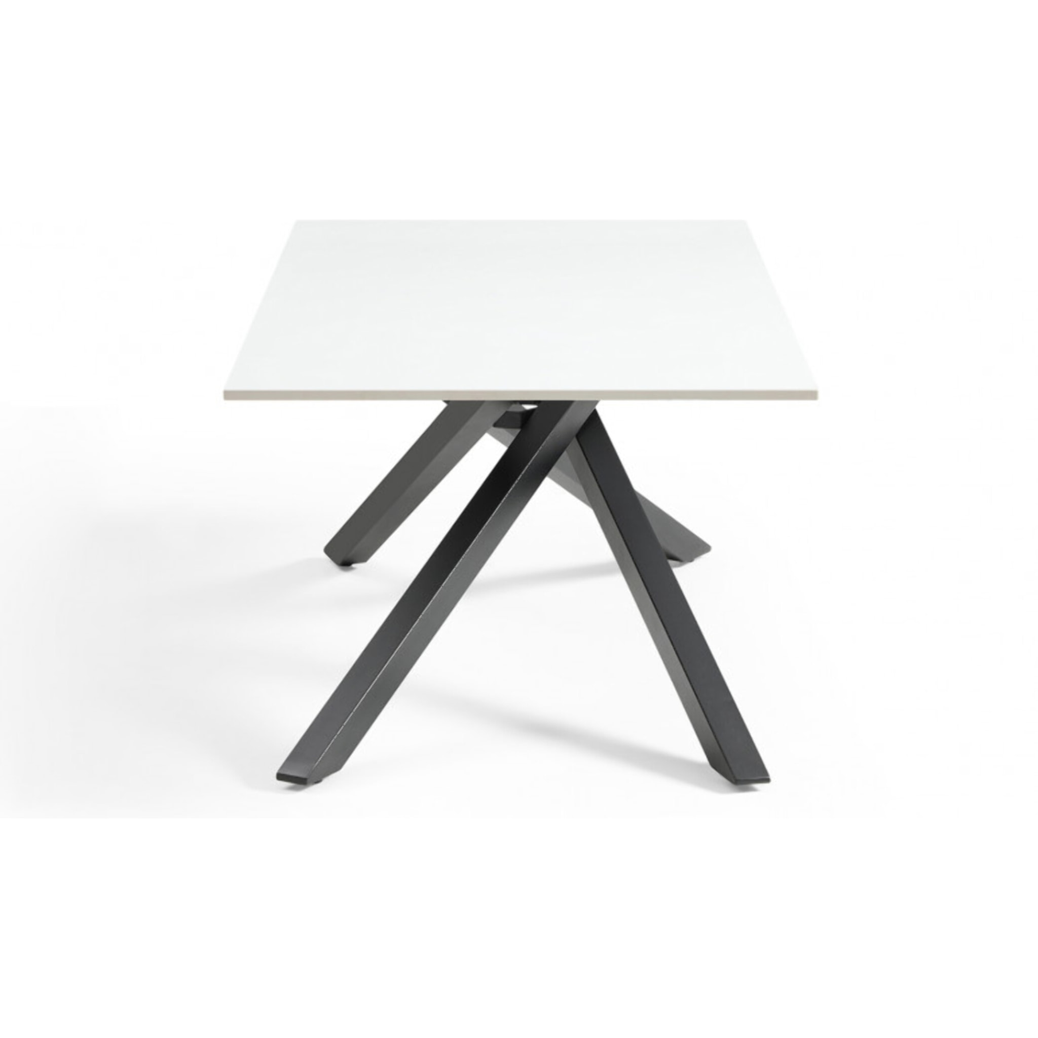 Table basse en céramique 120x60cm blanc pure - UNIK