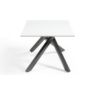 Table basse en céramique 120x60cm blanc pure - UNIK