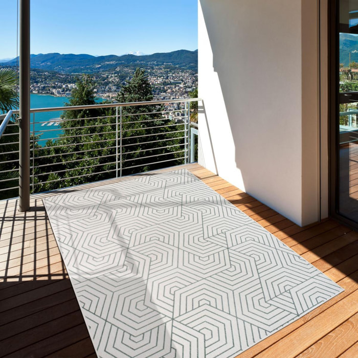 Tapis extérieur, kilim reversible EX1 GENO