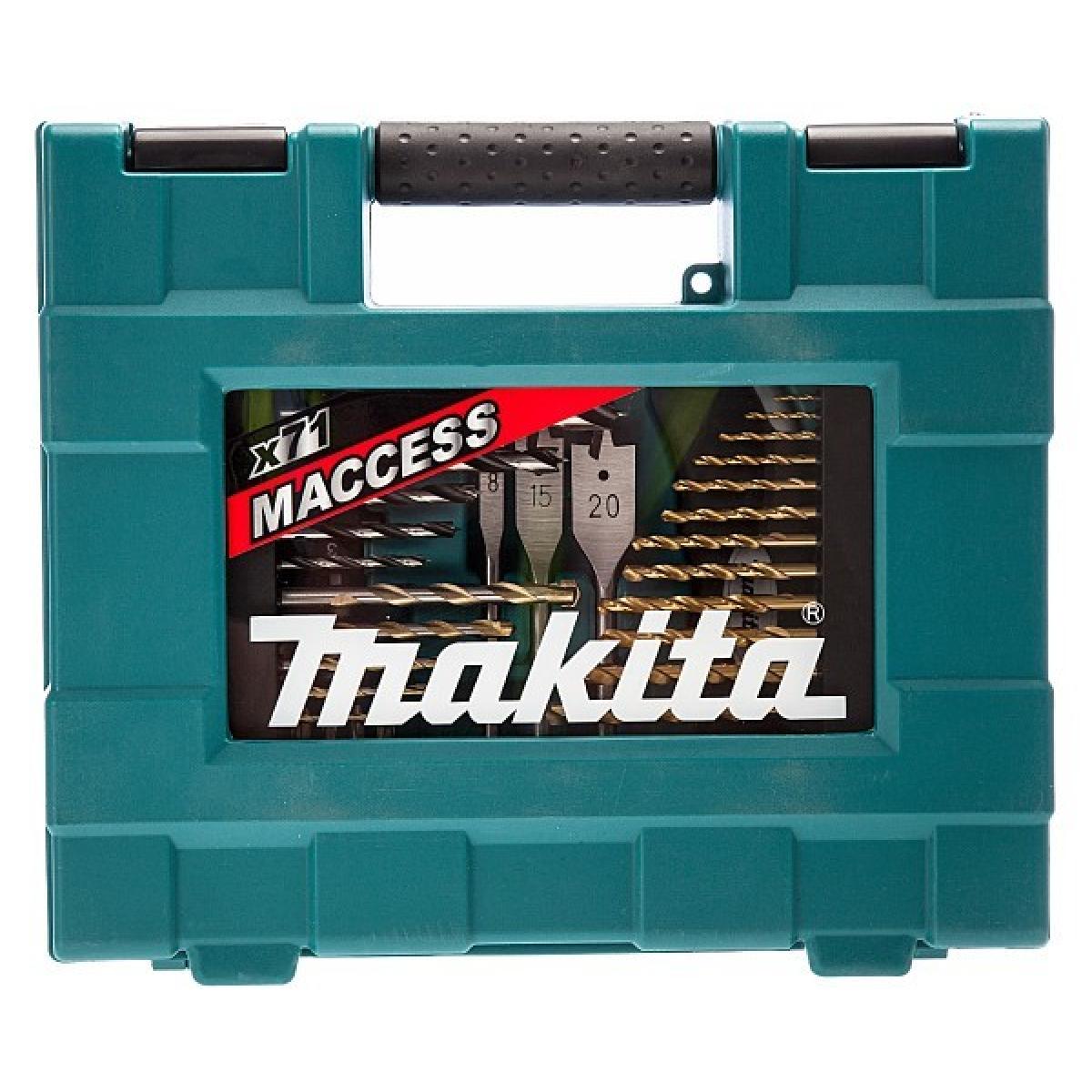 Coffret ensemble accessoires MAKITA 71 Pièces MACCESS - D-33691
