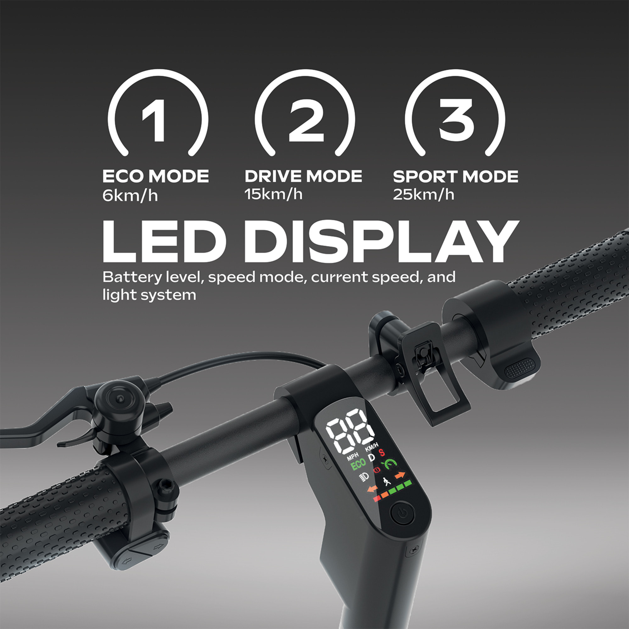 Trottinette Électrique Adulte  UrbanGlide 100 EVO –  Moteur 500W -  Autonomie Jusqu'a 25 km - Pneu Cross 10" Gonflable - Batterie 25.2V/10,4Ah - Poids 16Kg