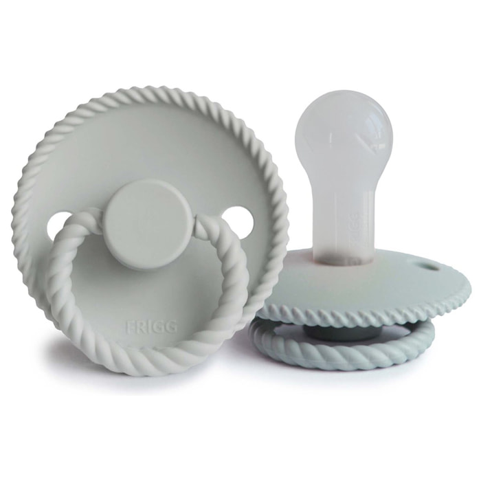 Frigg Pack 2 Chupetes Block Silicona Rope