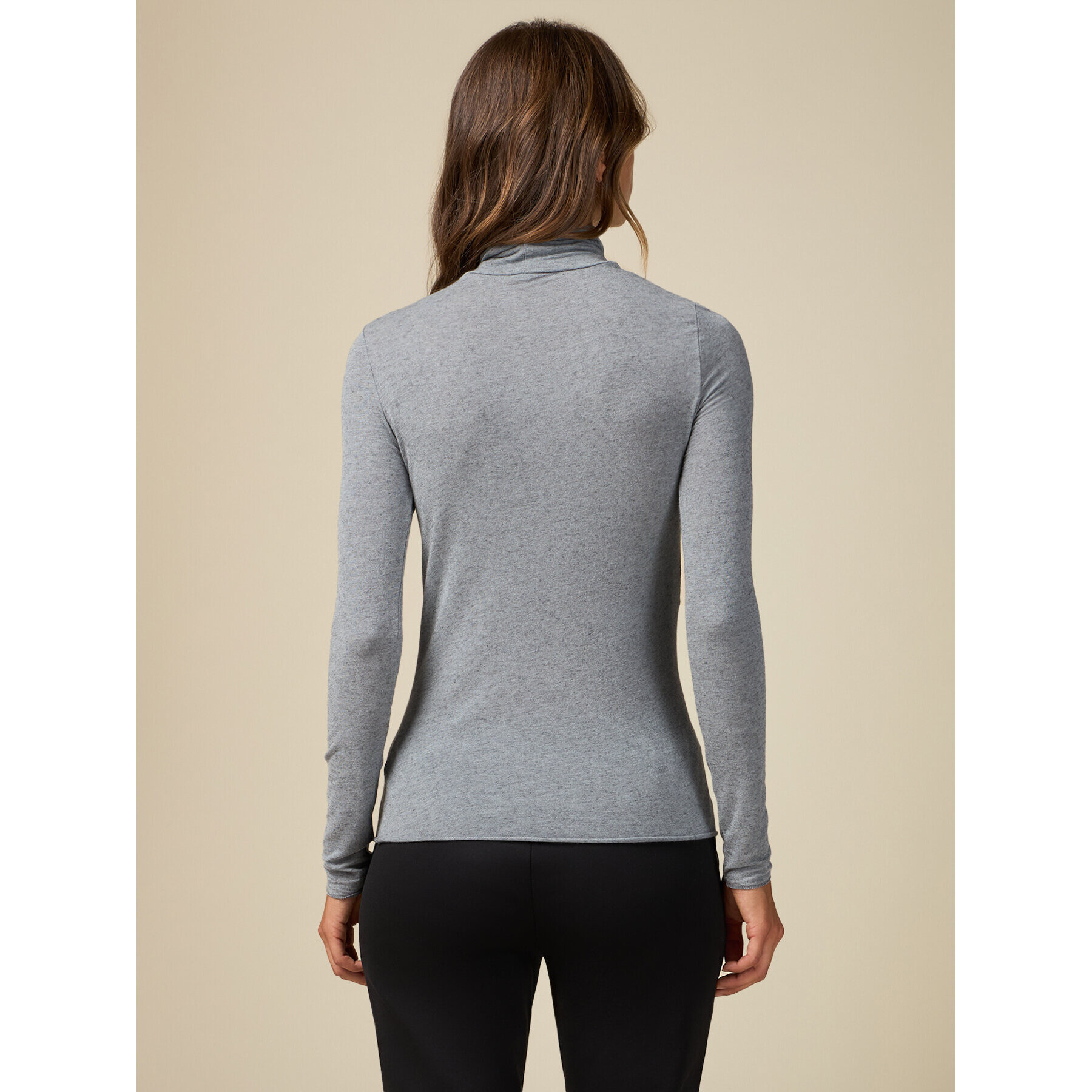 Oltre - Cashmere blend T-shirt - Gris