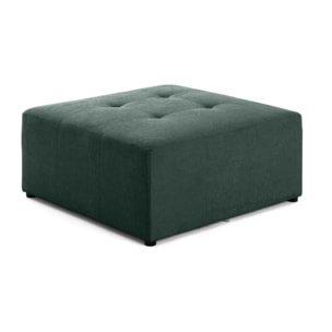 Amalfi - pouf modulable - en tissu - Vert