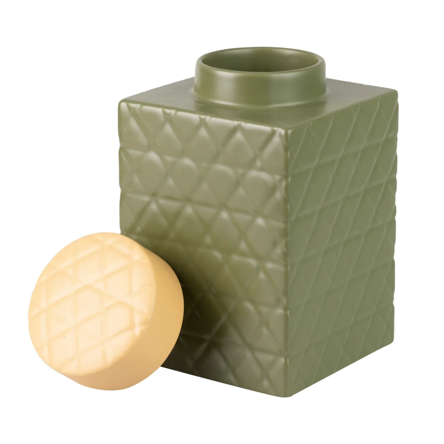 Tibor Ceramica Verde Mate 16x16x26 Cm