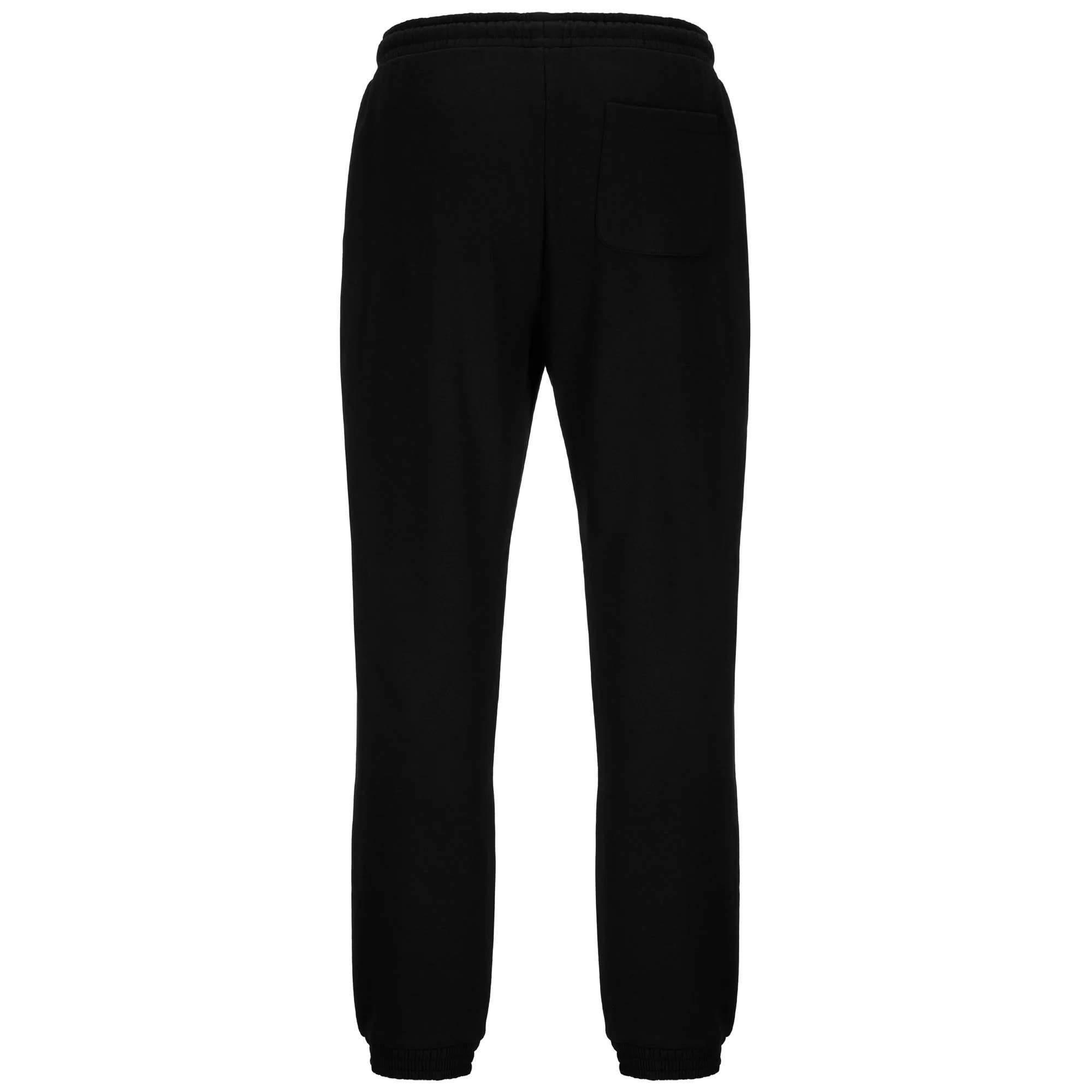 Kappa - Pantaloni Uomo Nero - LOGO FUTTOLO