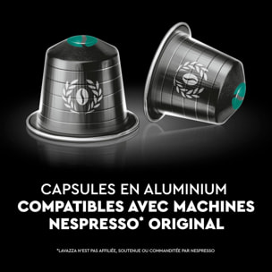 Capsules Compatibles Nespresso Espresso demi-cafeiné n°6 x30