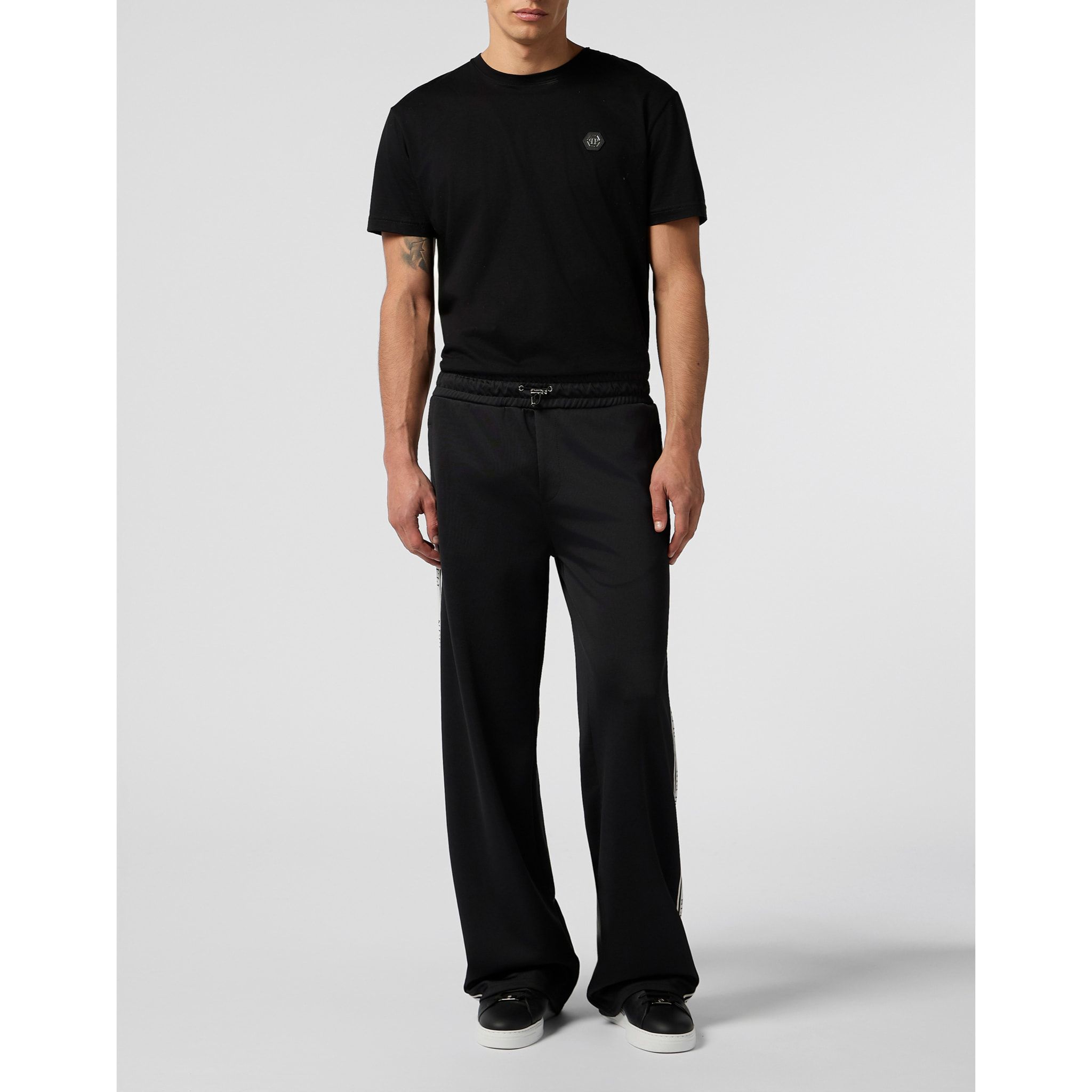 PHILIPP PLEIN Tracksuit Trousers Jacquard Logo