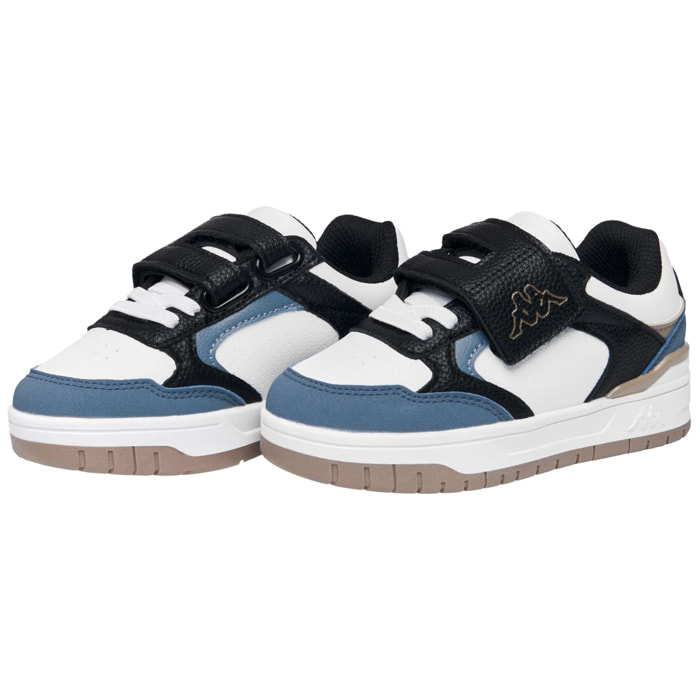 Kappa - Sneakers Bambino/a Grigio - Logo Manis 2.0 Ev Kid