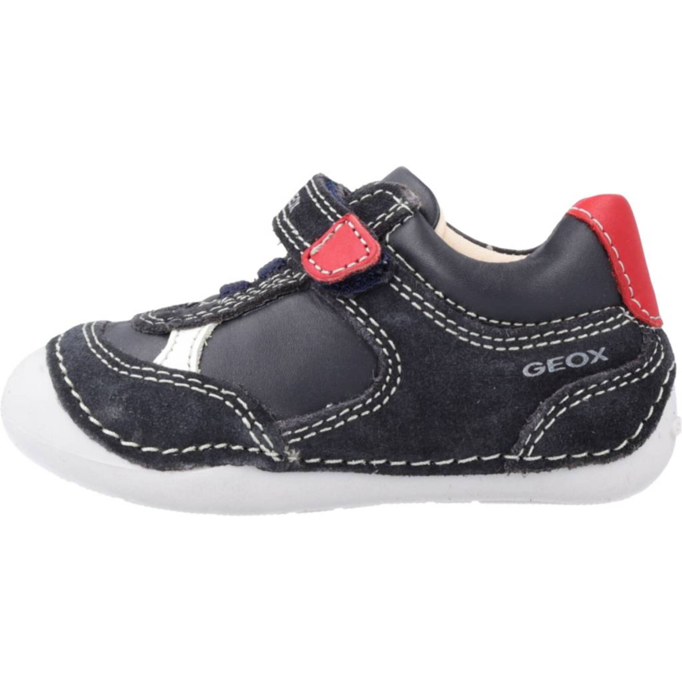 Zapatillas Niño de la marca GEOX  modelo B TUTIM B.A NEGRO